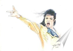   Постер Майкл Джексон
