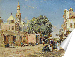   Постер Рынок в Каире