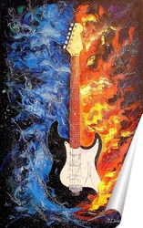   Постер Звучание гитары