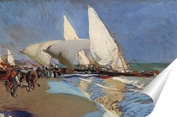  Бег вдоль пляжа , 1908