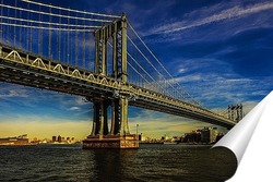   Постер Manhattan Bridge