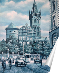   Постер Королевский замок в Кёнигсберге
