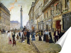  Улица в Париже