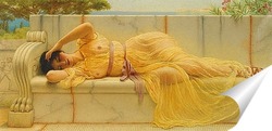   Постер Девушка в желтом
