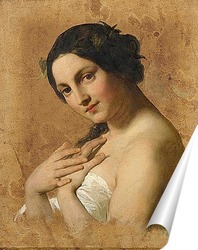   Постер Портрет молодой женщины