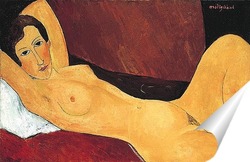   Постер Лежащая обнаженная, 1915