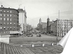  Южный Мидтаун. Небоскреб Flatiron Building. 1902 г.