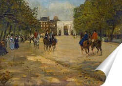   Постер Верховая езда в Гайд-парке
