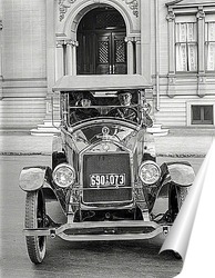   Постер Авто в Сан-Франциско, 1923