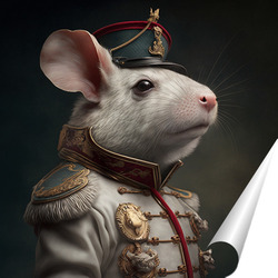   Постер Мышка генерал