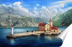   Постер Монастырь в Черногории