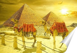   Постер Рассвет в Египте