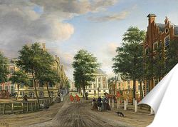   Постер Корт в Гааге.Вид из Турноивелда