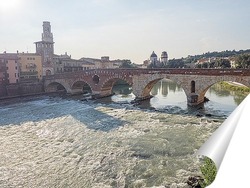   Постер Мост Петра в Вероне