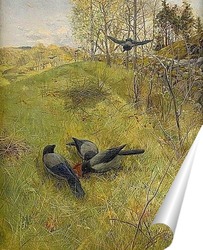   Постер Вороны собираются