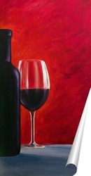   Постер Вино из ежевики
