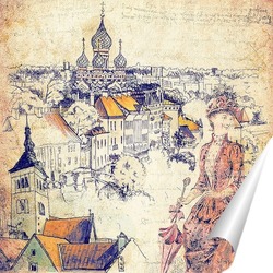  Архитектурная зарисовка