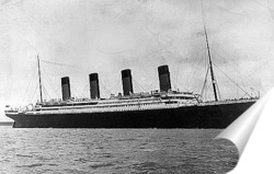   Постер Отплытие Титаника из Саутгемптона,апрель1912г.