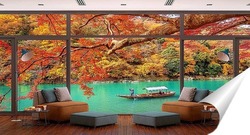   Постер Осень в Киото. Япония