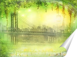   Постер Сказочный мост