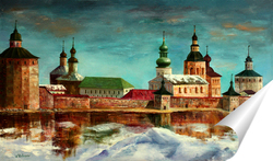   Постер Кирилло-Белозерский монастырь