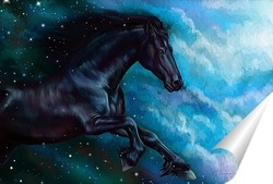   Постер Конь-ночь