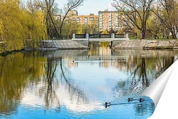  Панорама Большого дворца в усадьбе Царицыно