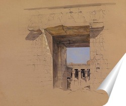   Постер Храм Эдфу: дверь Пилона