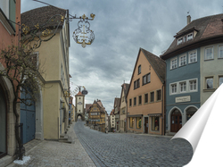  Стариный город в Баварии