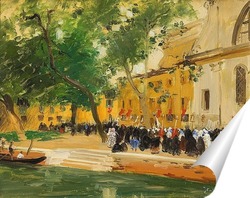   Постер Венеция, шествие в Сан-Тровасо