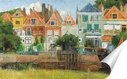   Постер Дома на  канале, Голландия