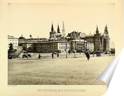   Постер Здание присутственных мест, Воскресенская площадь,1888 год