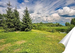  Закат на Сям Озере.Карелия