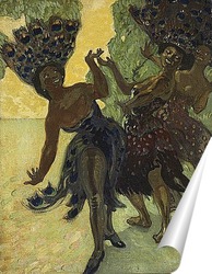   Постер Танцы негритянок, 1904