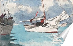   Постер Рыбацкие лодки, Ки-Уэст