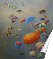   Постер Зонты в зените