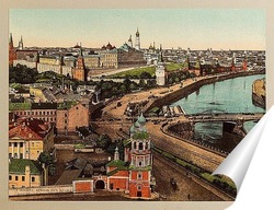   Постер Вид на Москву, 1900-е