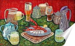  Для любителей пива с креветками и корюшкой