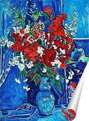   Постер Натюрморт с цветами 