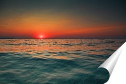   Постер Море