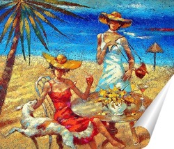   Постер Карибские кокетки