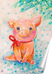   Постер Свинка