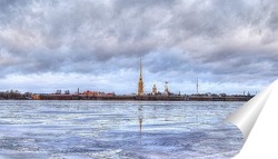   Постер Петропавловская Крепость, Санкт - Петербург