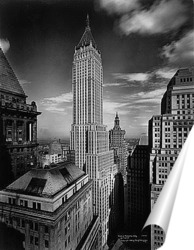  Вид Нью-Йорка с воздуха,1940г. 