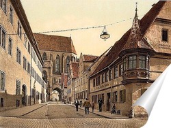  Старая немецкая улочка