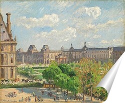   Постер Площадь Карусели, Париж, 1900
