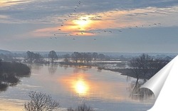   Постер весна