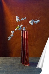  Натюрморт со снежноягодником