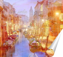   Постер Венеция винтаж