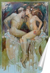   Постер Адам и Ева